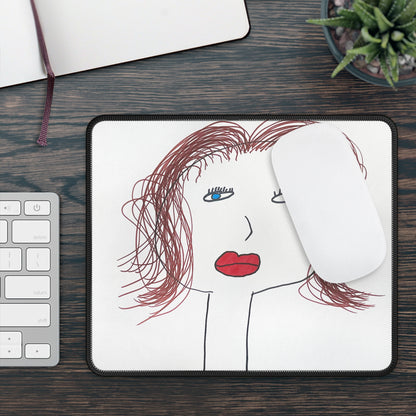 Paper Girlfriend Mouse Pad